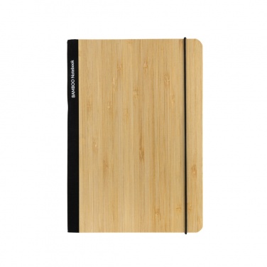Logo trade advertising product photo of: Scribe bamboo A5 Notebook