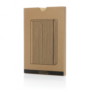 Logo trade promotional products picture of: Scribe bamboo A5 Notebook