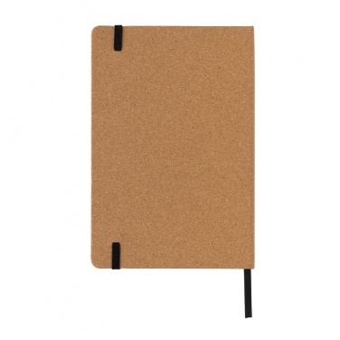 Logo trade promotional product photo of: Stoneleaf A5 cork and stonepaper notebook