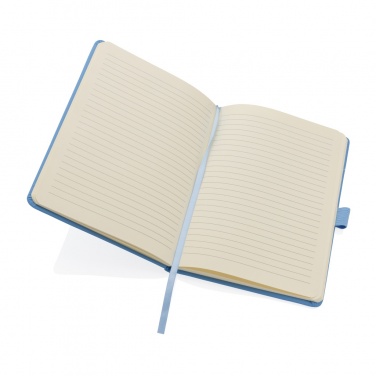 Logotrade promotional gift image of: Sam A5 RCS certified bonded leather classic notebook
