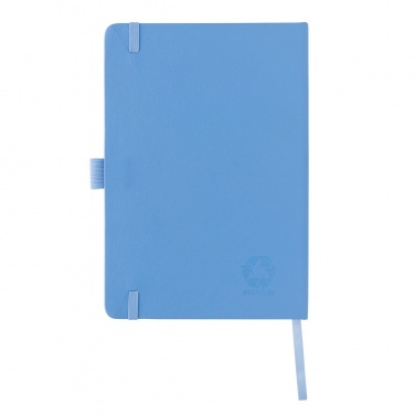 Logotrade promotional gift picture of: Sam A5 RCS certified bonded leather classic notebook
