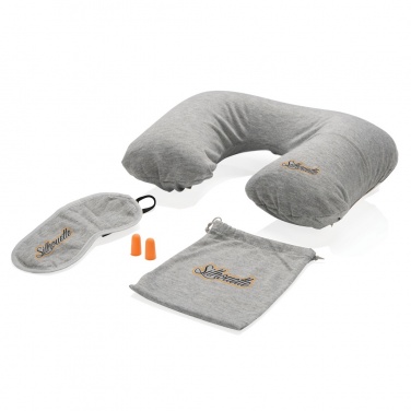 Logo trade promotional giveaways picture of: Comfort travel set