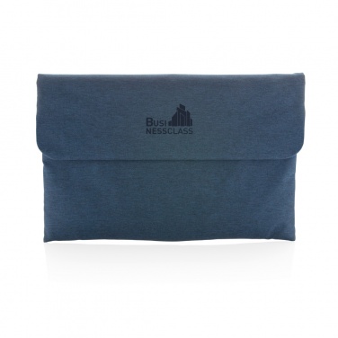 Logo trade promotional giveaway photo of: Magnetic closing 15.6" Laptop sleeve PVC free