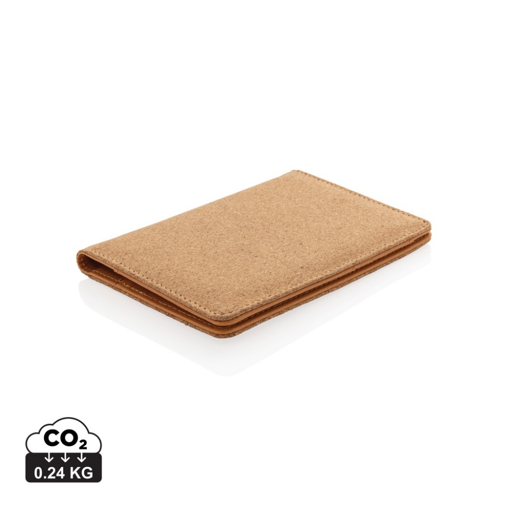 Logotrade promotional items photo of: Cork secure RFID passport cover