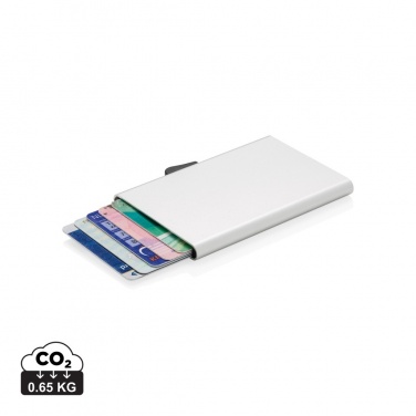 Logo trade business gifts image of: C-Secure aluminium RFID card holder