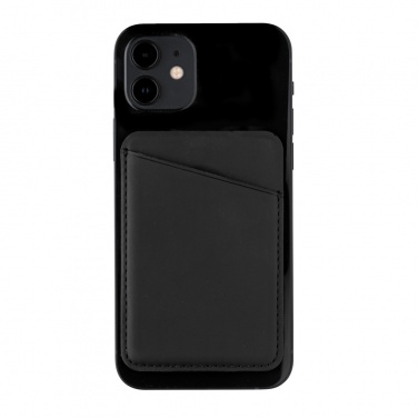 Logo trade promotional merchandise photo of: Magnetic phone card holder