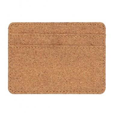 Logotrade promotional item image of: Cork secure RFID slim wallet