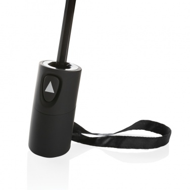 Logo trade promotional gifts picture of: 21" Impact AWARE™ RPET 190T mini auto open umbrella