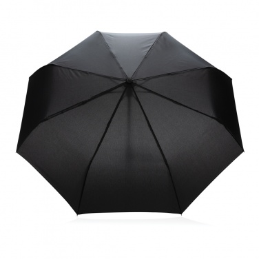 Logo trade promotional items image of: 21" Impact AWARE™ RPET 190T auto open/close umbrella