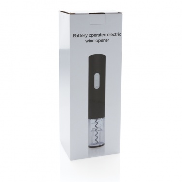 Logotrade promotional gift picture of: Electric wine opener - battery operated