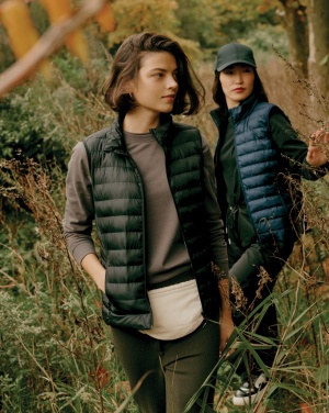 Logo trade advertising product photo of: Iqoniq Meru women recycled polyester bodywarmer