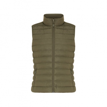 Logo trade promotional gift photo of: Iqoniq Meru women recycled polyester bodywarmer