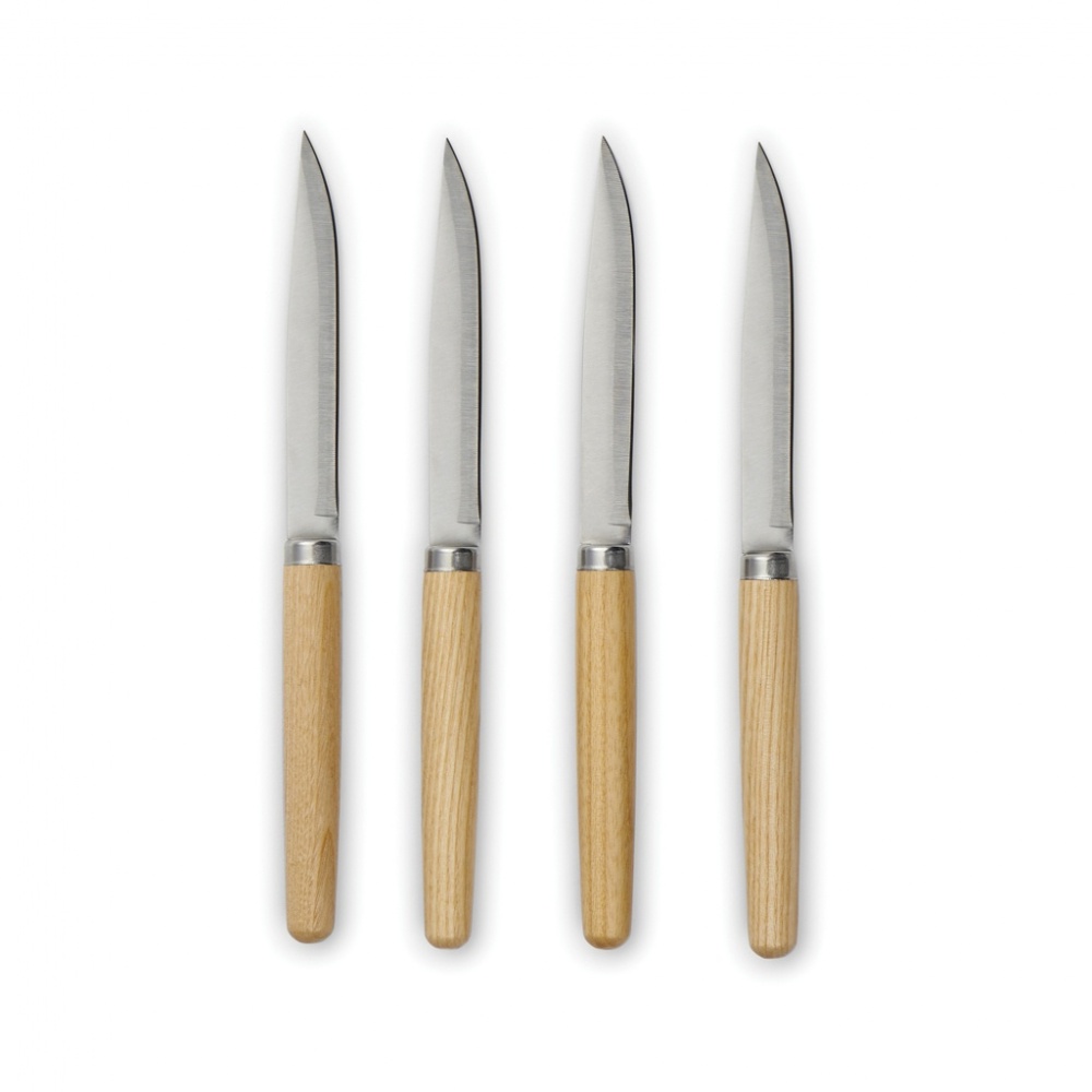 Logo trade corporate gifts image of: VINGA Retro meat knives