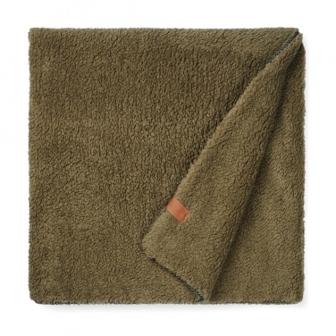 Logotrade promotional merchandise image of: VINGA Maine GRS recycled double pile blanket