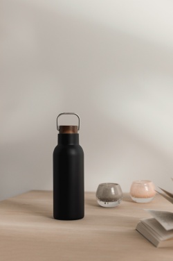 Logo trade promotional gifts picture of: VINGA Ciro RCS recycled vacuum bottle 580ml