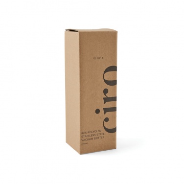 Logotrade promotional merchandise photo of: VINGA Ciro RCS recycled vacuum bottle 300ml