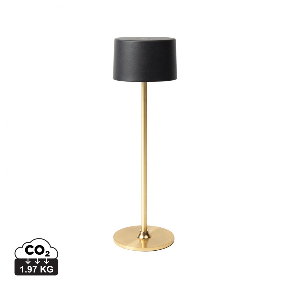Logotrade promotional merchandise photo of: VINGA Nauro RCS recycled ABS table lamp