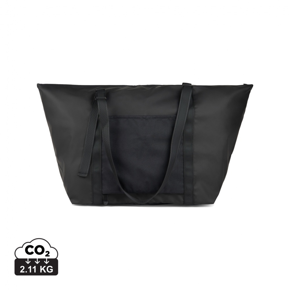 Logo trade promotional merchandise picture of: VINGA Livorno GRS recycled polyester weekend bag
