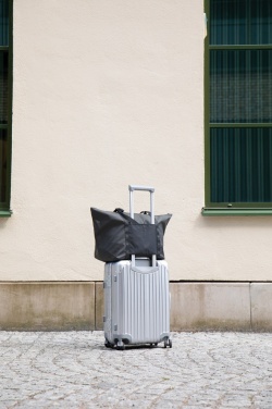 Logo trade corporate gifts picture of: VINGA Livorno GRS recycled polyester weekend bag