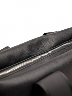 Logo trade promotional giveaway photo of: VINGA Bermond RCS recycled PU tote bag