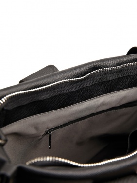 Logo trade corporate gifts image of: VINGA Bermond RCS recycled PU tote bag