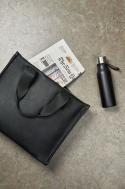 Logotrade promotional item image of: VINGA Bermond RCS recycled PU tote bag