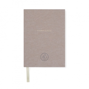 Logotrade promotional product image of: VINGA Thankfulness GRS recycled paper journal
