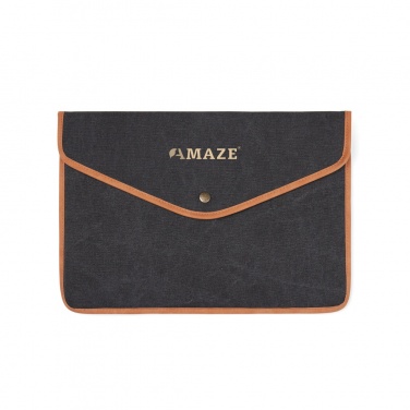 Logotrade promotional item picture of: VINGA Bosler GRS recycled canvas 16" laptop sleeve