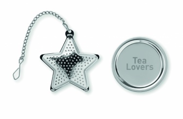 Logo trade promotional giveaways image of: Tea filter in star shape