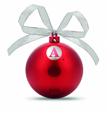 Logo trade promotional product photo of: Speaker Christmas ball