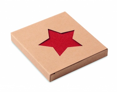 Logotrade promotional giveaway image of: RPET 4 felt coaster set