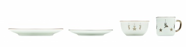 Logotrade advertising products photo of: 4 piece ceramic place setting
