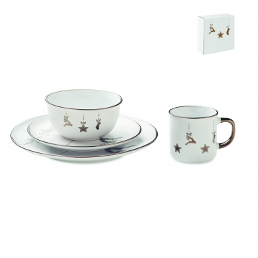Logotrade promotional gifts photo of: 4 piece ceramic place setting