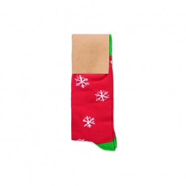 Logo trade advertising products picture of: Pair of Christmas socks M