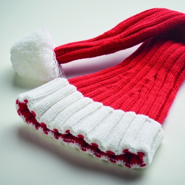 Logotrade promotional item image of: Long Christmas knitted beanie