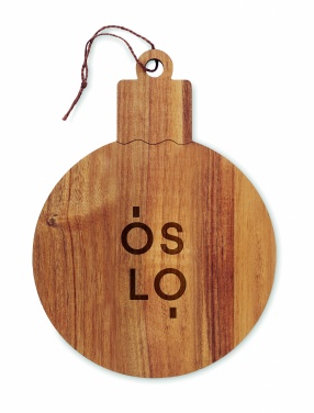 Logo trade promotional items image of: Acacia wood serving board