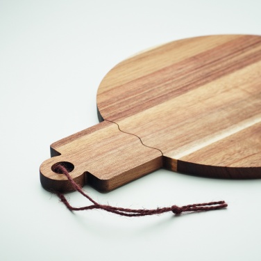 Logo trade promotional merchandise photo of: Acacia wood serving board