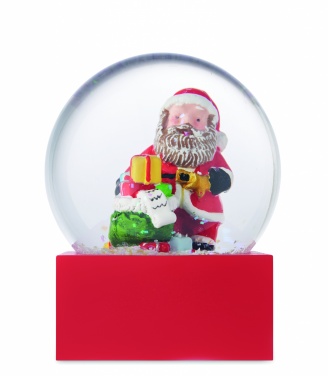 Logo trade promotional giveaways picture of: Snow ball glass ornament