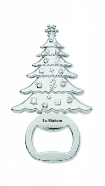 Logo trade promotional items image of: Bottle opener Christmas motif