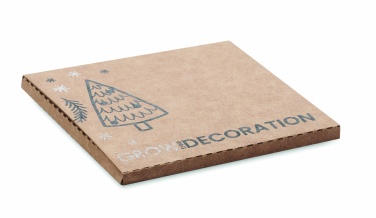 Logotrade promotional item picture of: Wooden bauble shape hanger