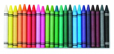 Logo trade promotional merchandise picture of: 30 wax crayons