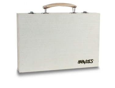 Logotrade corporate gifts photo of: Artist's set in wooden box