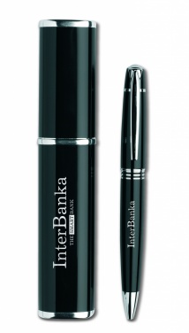 Logotrade promotional giveaway image of: Metal twist ball pen