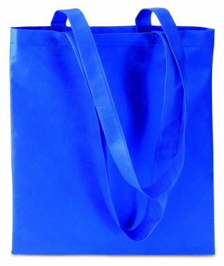 Logo trade promotional giveaways image of: 80gr/m² nonwoven shopping bag