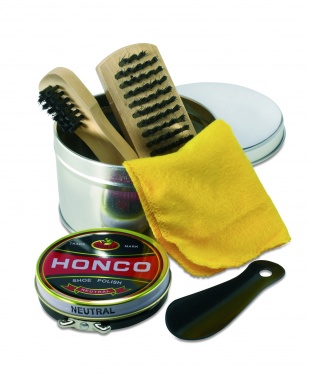 Logo trade corporate gift photo of: Shoe polish kit