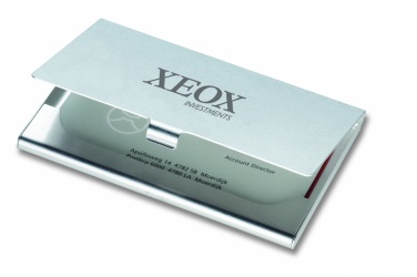 Logotrade promotional merchandise photo of: Aluminium business card holder