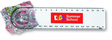Logotrade promotional item picture of: Ruler with magnifier