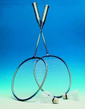 Logo trade promotional gifts image of: 2 player badminton set