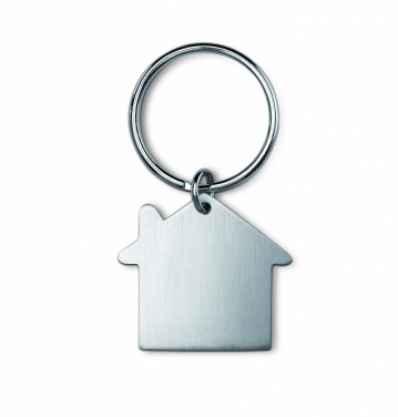 Logo trade promotional gift photo of: Metal key holder house Lahti