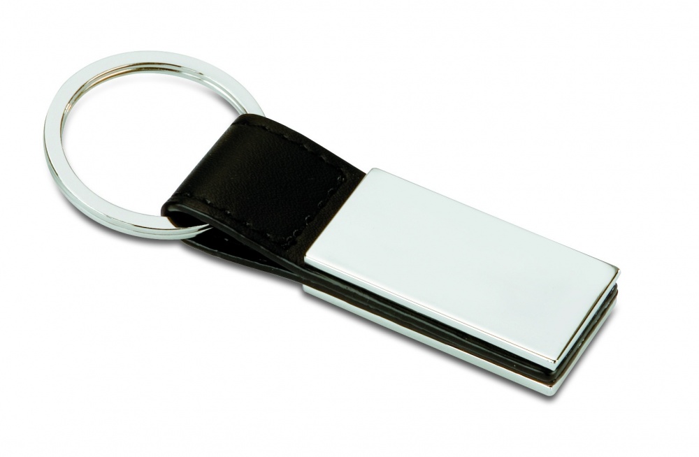 Logotrade promotional product picture of: PU and metal key ring Kuopio
